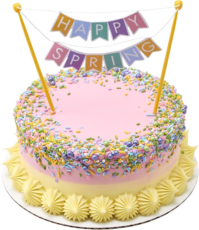 DECOPAC Bloom Sweet Bloom Deluxe Fusion Mix, 26oz, Fancy Candy Sprinkles in Handheld Container, Edible Sprinkles For Celebration Cakes, Cupcakes, Cookies and Donuts, Spring Colors - Image 6