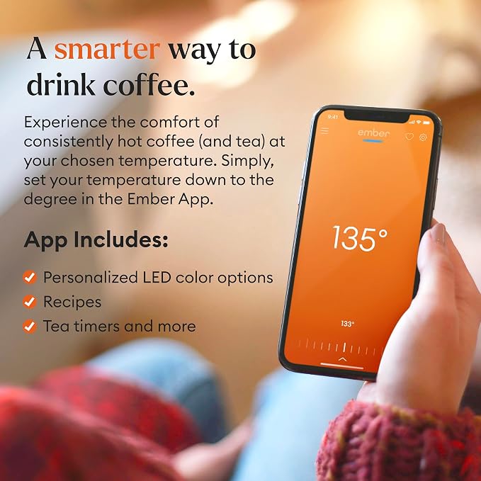 Ember Mug² Temperature Control Smart Mug 14oz - Rose Gold - Image 2