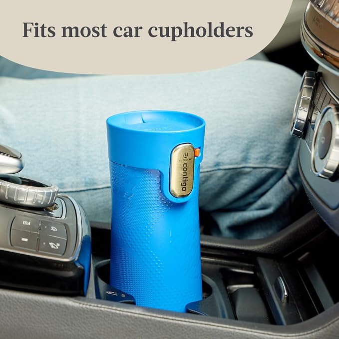 Contigo x Ally Love Stainless Steel Vacuum-Insulated Travel Mug with Autoseal and Easy Clean Lid, Spill-proof, Keeps Drinks cold 24 hrs & hot for 11 hrs, BPA Free, 16oz., West Loop 3.0, Stellar Jay - Image 7