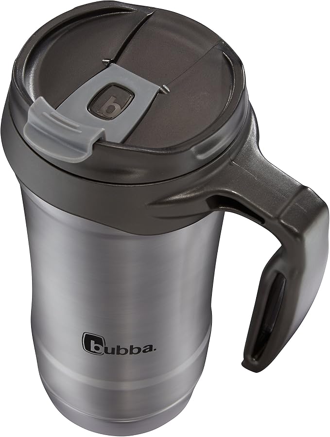 Bubba HERO Vacuum-Insulated Stainless Steel Travel Mug with Handle, 18 oz, Gunmetal - Image 5