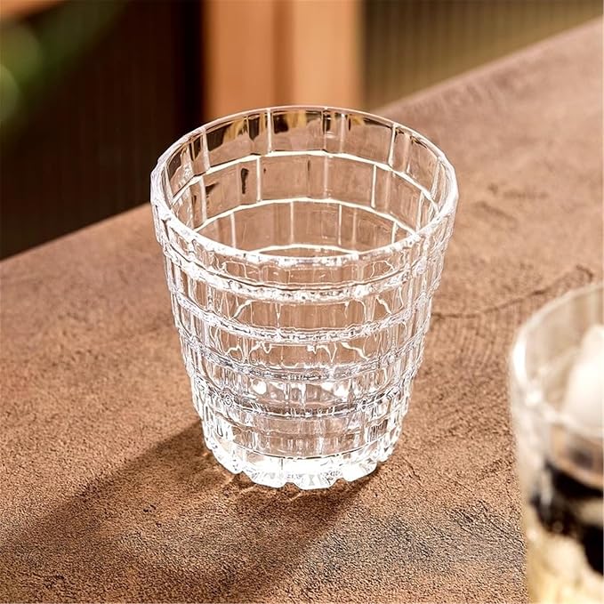 Glass Tumblers Glass Cups for Everyday Home, Bar Use Kitchen Glassware(Small) - Image 3