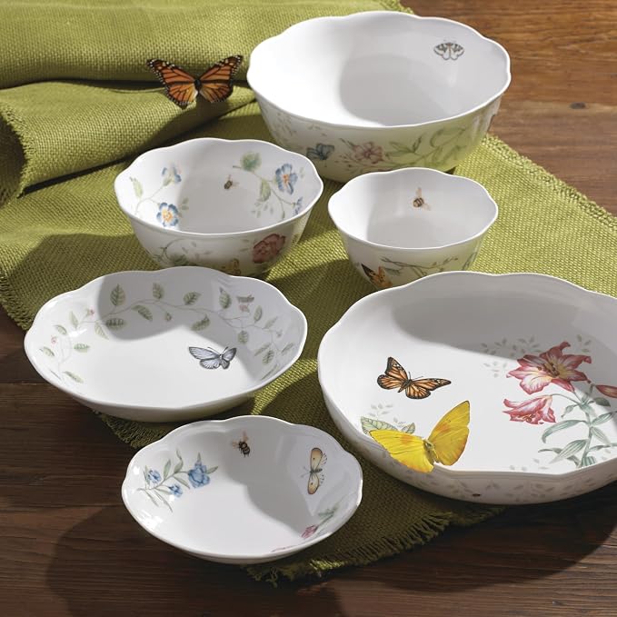 Lenox 6083448 Butterfly Meadow Rice Bowl,White - Image 9