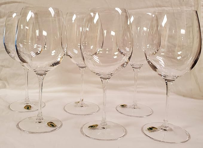 Waterford Sommelier Goblet Set of 6 by Unknown