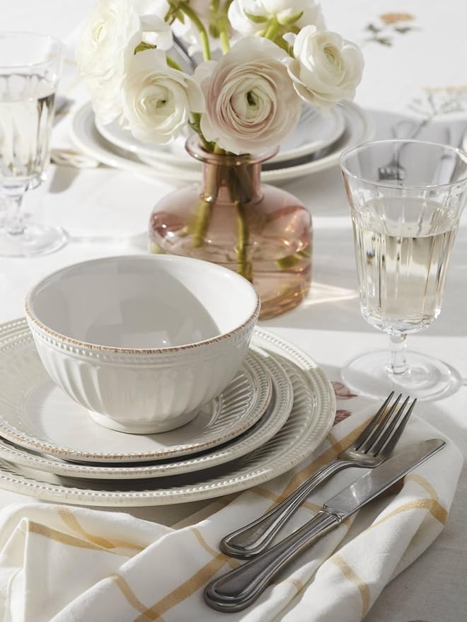 Lenox 895721 French Perle Groove Dinner Plates, Set Of 4 - Image 8