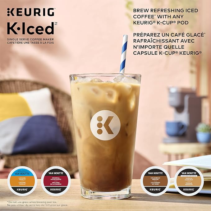 K-Iced Single Serve Coffee Maker - Grey - Image 8