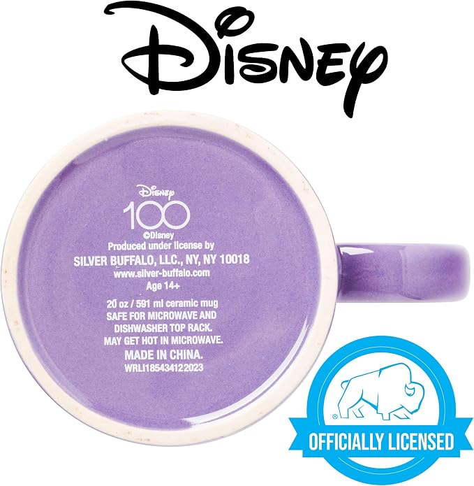 Silver Buffalo Disney Lilo and Stitch Beauty and the Beast Costume Be Our Guest Ceramic Mug, 20 Ounces - Image 4