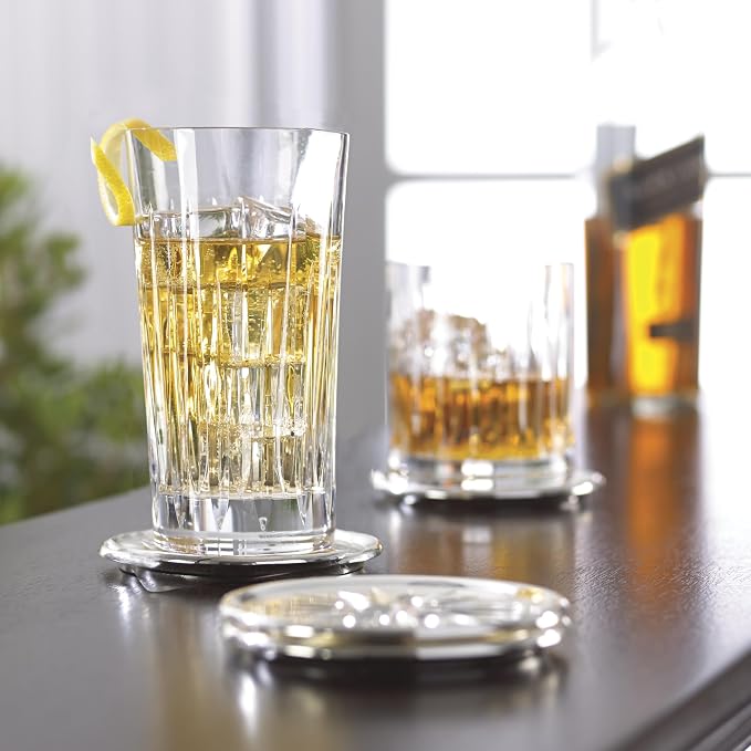 Reed And Barton Soho Clear Crystal, Highball Glasses - Image 2