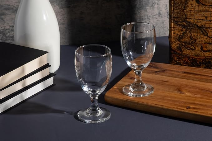 Water Glasses Set of 4 – 10 Ounce Modern Cocktail Goblets, Perfect Drinking Glasses for Wine, Cocktails and More – Elegant Glassware for Parties and Daily Use - Image 7