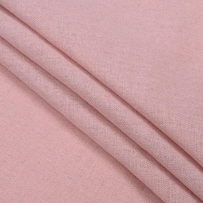 Likiyol Linen Valances for Windows Farmhouse Ruffle Swag Valance Rustic Country Window Valances Light Filtering Kitchen Curtains Rod Pocket Valance Curtains for Bathroom Cafe, Pink, 60" W x 36" L - Image 9