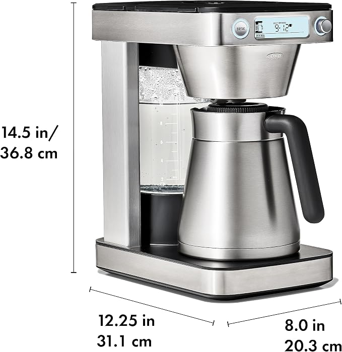OXO Brew 12-Cup Coffee Maker With Podless Single-Serve Function,Silver - Image 7
