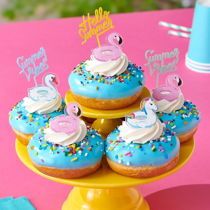 DecoPac Rainbow Party Fusion Mix Sprinkles, 26oz, Shaped Candy Sprinkles in Handheld Container, Magical Edible Decorations For Celebration Cakes, Cupcakes, Cookies and Donuts - Image 4
