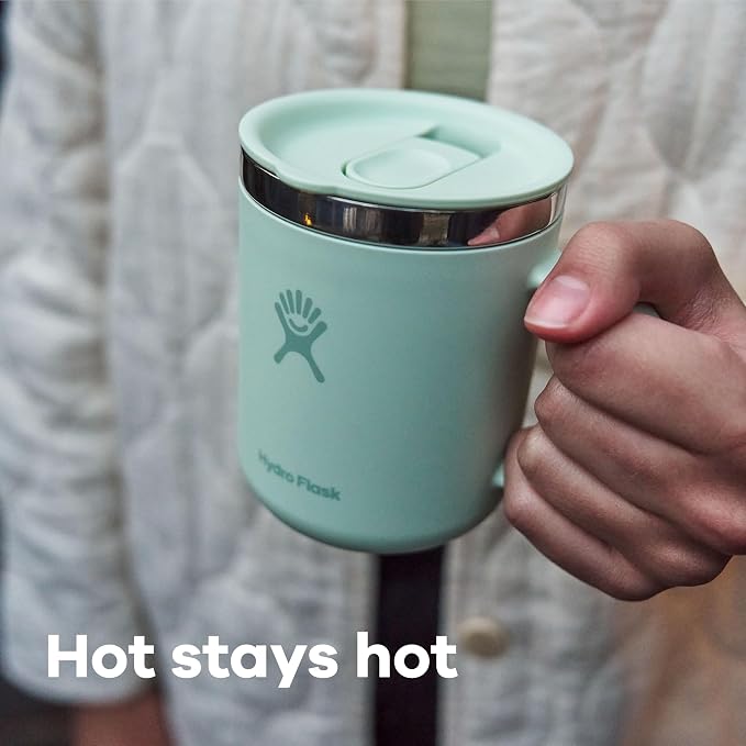 Hydro Flask Coffee Mug – Insulated Stainless Steel, Non Spill, Leak Resistant Travel Mug 12 Oz Reef Pink - Image 3