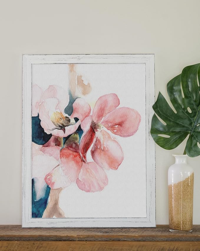 Craig Frames 30x30 White Picture Frame Matted to 24x24, Rustic Wall Decor | A lightweight, shatter resistant acrylic front, made in the USA for a gallery display - Image 6