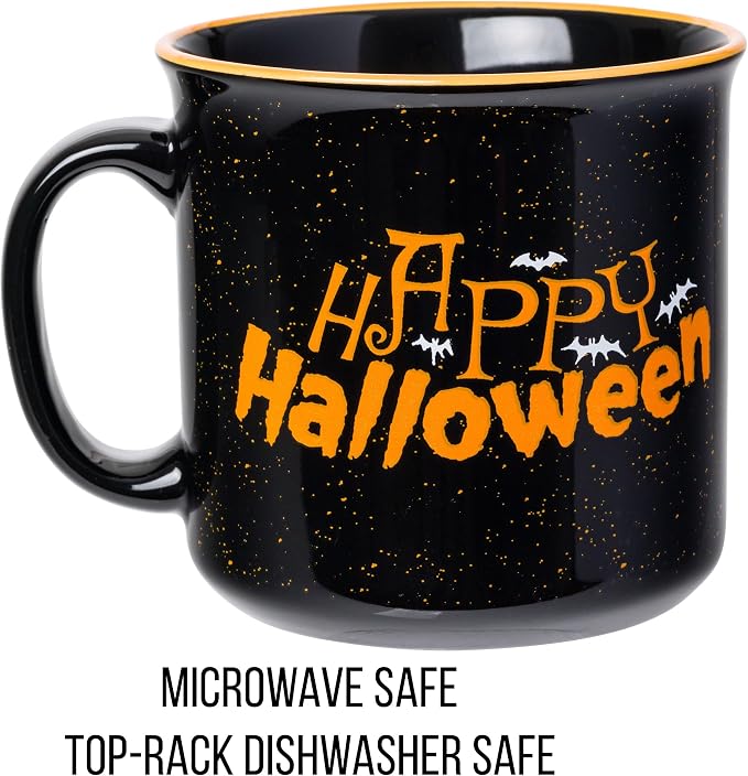 Silver Buffalo Peanuts Halloween Costumes, Ceramic Camper Mug, 20oz | Charlie Brown, Snoopy, Woodstock, Lucy and Linus, 0.59 Liters - Image 3