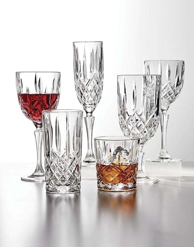 Marquis by Waterford Markham Double Old Fashion Set of 4, 11 oz, Clear - Image 8
