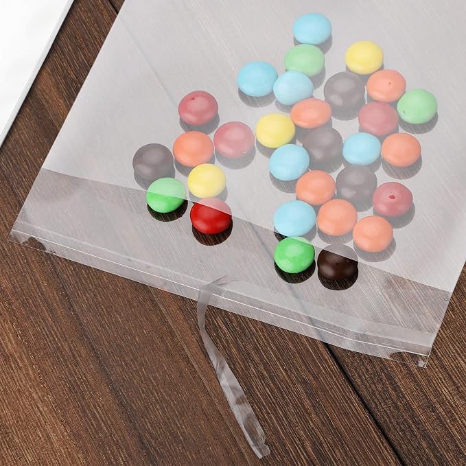 Nobranded 50 pcs Clear 12" x 16" Self Seal Cello Cellophane Bags Resealable Poly Bags 2.8 mils OPP Bag for Packaging Clothing, T Shirts, Party Decorative Gift - Image 7
