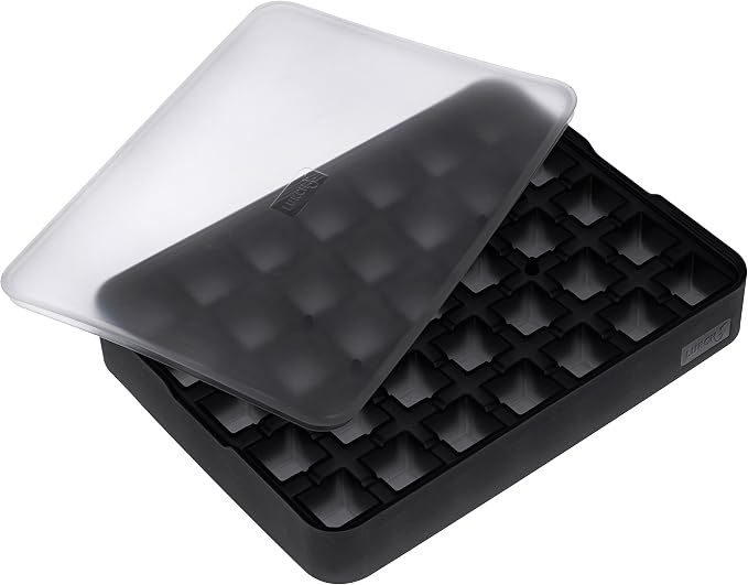 LURCH Germany ICE Former Cube - Silicone Tray for 35 Ice Cubes (0.8x0.8'') by Lurch