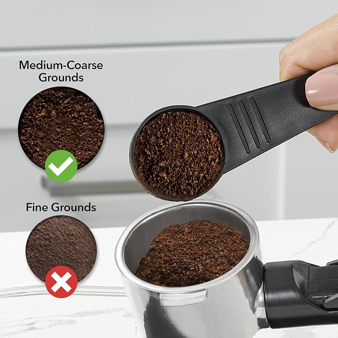 Mr. Coffee 4-Shot Steam Espresso Cappuccino and Latte Maker with Stainless Steel Frothing Pitcher - Image 8
