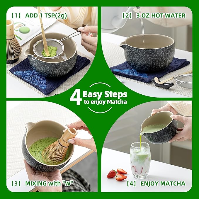TEANAGOO Premium Grade Matcha Powder, Matcha Green Tea for Premium Latte/Breakfast Beverage/Daily Green Tea, USDA Organic Ceremony Tea, Unsweetened No Additives, First Harvest, 3.53oz(100g)