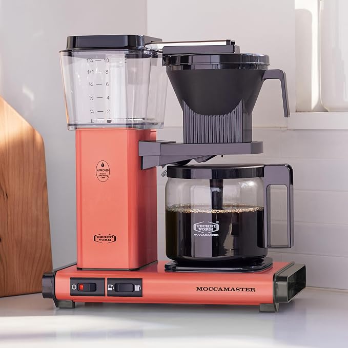 Technivorm Moccamaster 53634 KBGV Select 10-Cup Coffee Maker Sorbet, 40 Ounce, 1.25l - Image 3