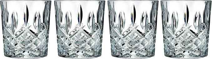 Marquis by Waterford Markham Double Old Fashion Set of 4, 11 oz, Clear by MarquisbyWaterford