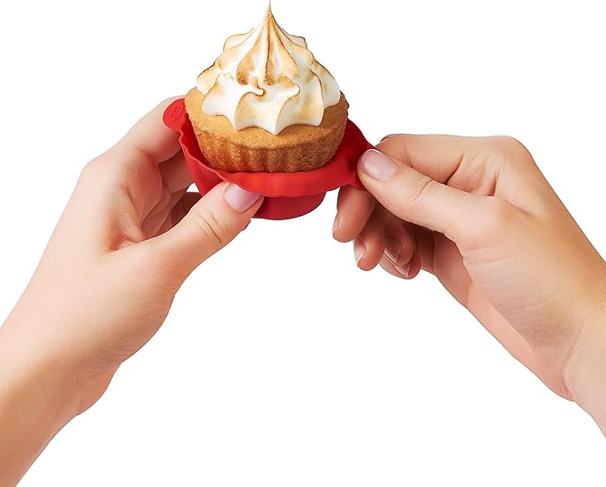 OXO Good Grips Silicone Baking Cups, Pack of 12, Reusable, BPA-Free, Dishwasher Safe, Non-Stick, Food Grade, Cupcake Cups, Muffin Cups, Cupcake Liners, Muffin Liners - Image 16