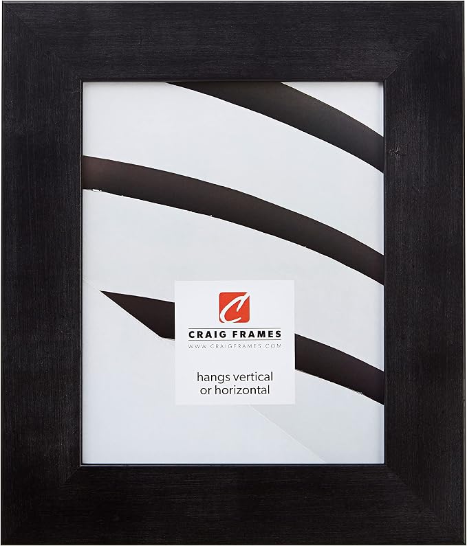 Craig Frames 14x22 Walnut Black Picture Frame for Posters and Gallery Wall | Lightweight shatter resistant acrylic facing with a rigid backing board, made in the USA - Image 3