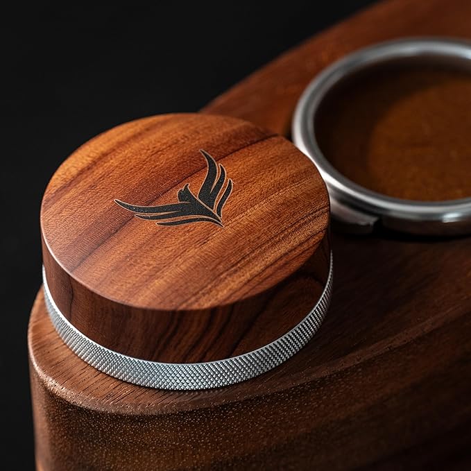 Breville Accessories For Espresso Machine Inludes Rosewood Calibrated Tamper, Adjustable Distributor, Dosing Funnel, Puck Screen & WDT Tool