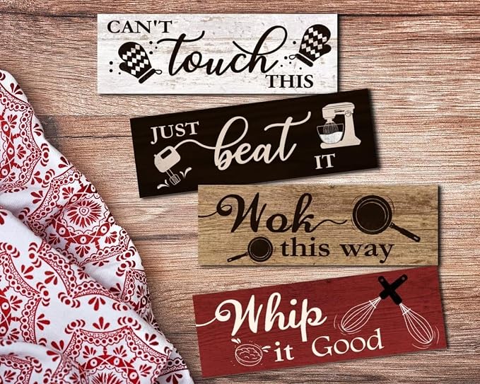 Toubeibei Wood Sign 6 X 16 Inch Pantry Sign Wall Decor Farmhouse Pantry Sign Wooden Retro Hanging Wooden Art Printed Decor for Home Room Holiday Decoration, (Brown) - Image 3