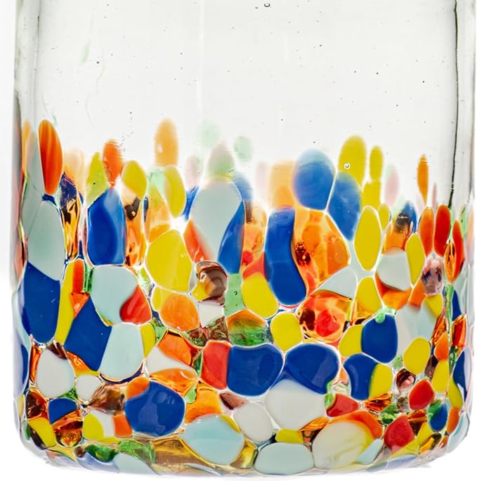 10 Strawberry Street San Lucas Mexican Glassware, DOF, Set of 4 - Image 4