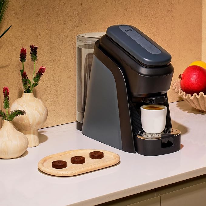 Lavazza Tabli Espresso Machine, works with 100% Coffee Tabs (Black) | Single-serve espresso system. Tabli 100% Coffee Tabs compatibility. Easily brew an espresso, lungo, or double shot. - Image 12