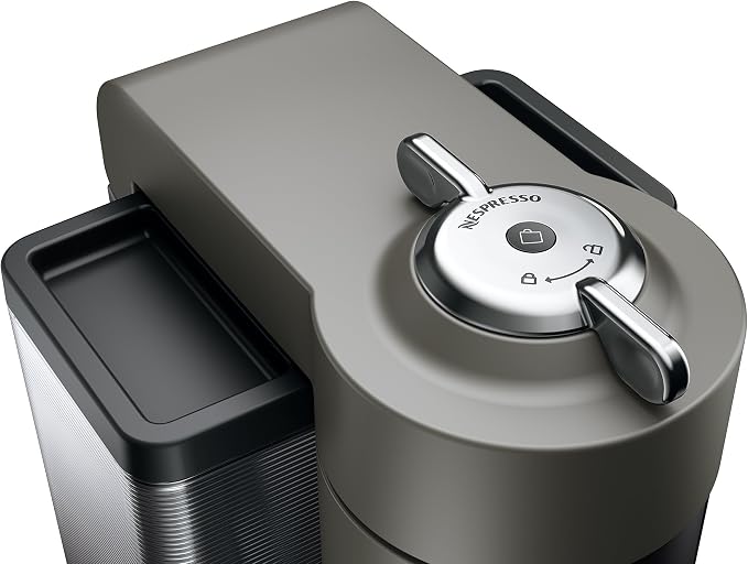 Nespresso Vertuo Coffee and Espresso Machine by De'Longhi, 54 ounces, Titan, Grey - Image 5
