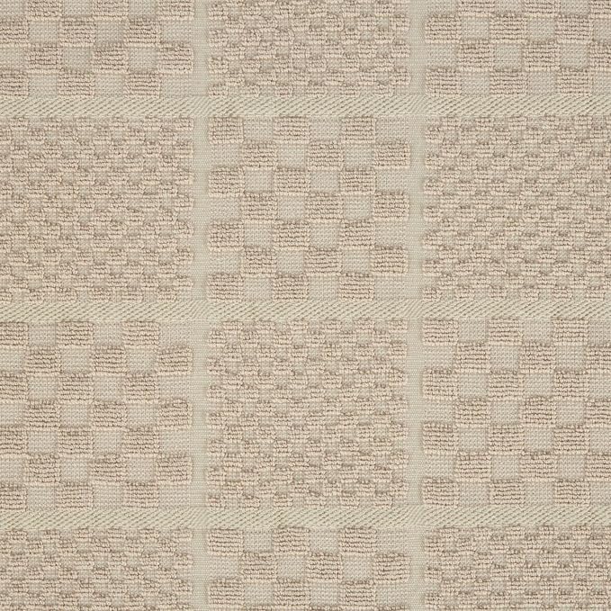 KITCHENAID Quilted Cotton Terry Cloth Oven Mitt, Pot Holder, Kitchen Towel 4-Pack Set, Heat Resistant, Silicone Grip, 16"x26", 7"x13" & 7"x10", Milkshake Tan - Image 3