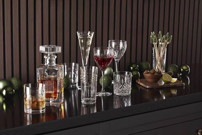 Reed & Barton Tempo Glassware Collection, Hiball Glasses, 14 Oz, Set of 4 - Image 4