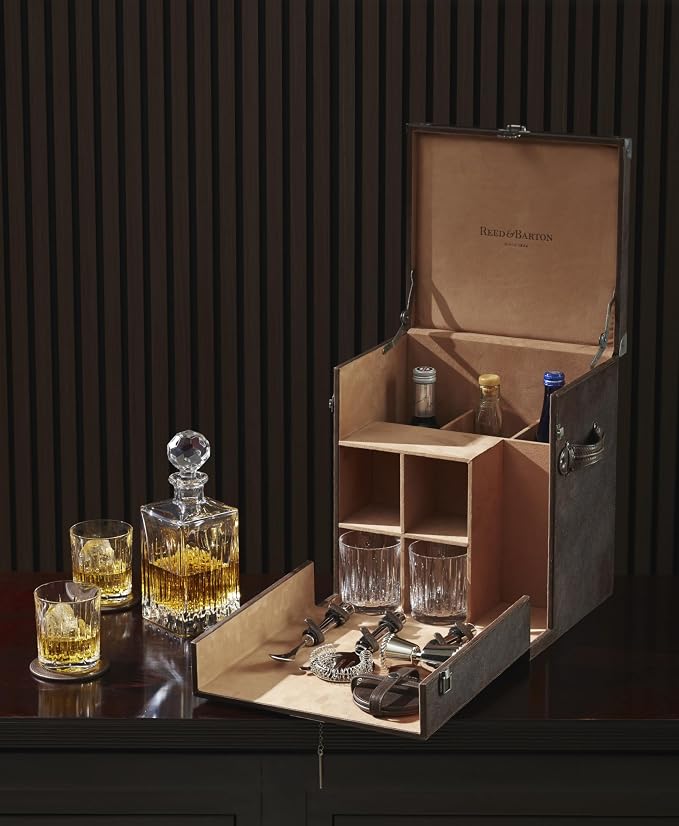 Reed And Barton Soho Clear Crystal, Gifting Bar Set - Image 4