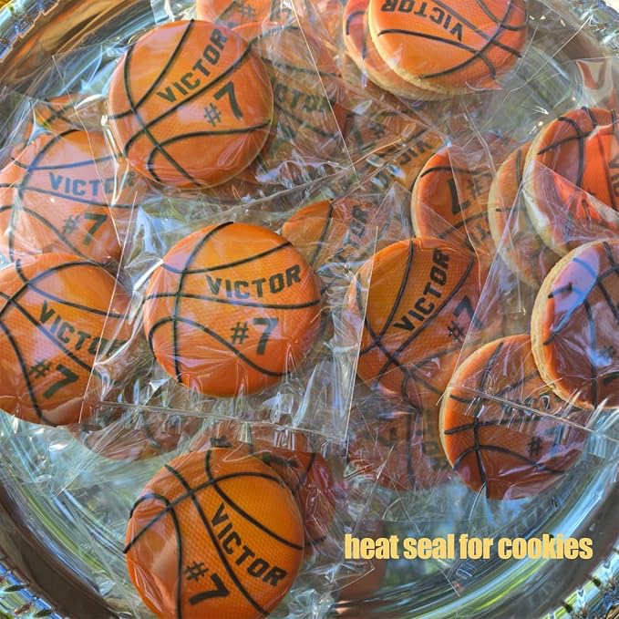 Nobranded 300 pcs Clear 4" x 6" Flat Cello Cellophane Bags Poly Treat Bags 2.8 mils for Gift Wrapping, Bakery, Cookie, Candies, Toast, Dessert, Party Favors Packaging with Color Twist Ties - Image 2