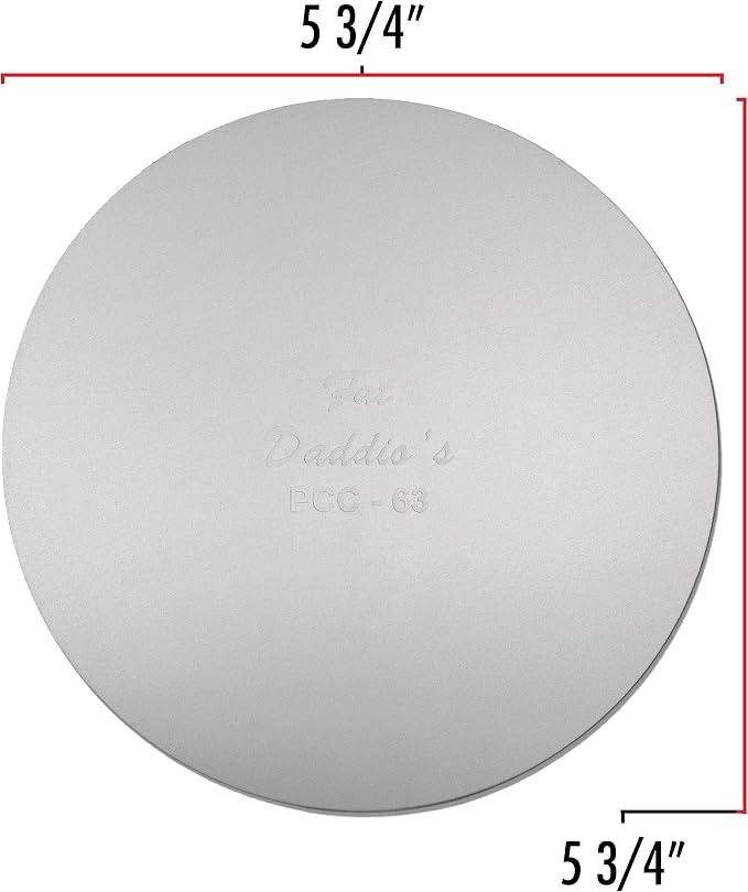Fat Daddio's PCB-8PK Anodized Aluminum Replacement Bottom for 8 Inch Cheesecake Pan, Set of 2 - Image 3