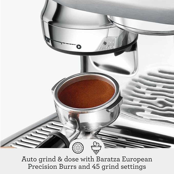 Breville BES985BSS Oracle Jet Espresso Machine, Brushed Stainless Steel | Automatically brew barista-quality lattes, cappuccinos and cold brew at home with this coffee maker with built-in grinder - Image 5