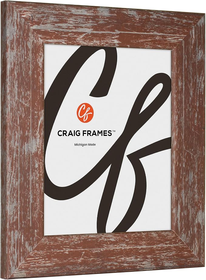 Craig Frames 21x24 Red Picture Frame for Posters, Gallery Wall, and Photos | Lightweight shatter resistant acrylic facing with a rigid backing board, made in the USA - Image 2