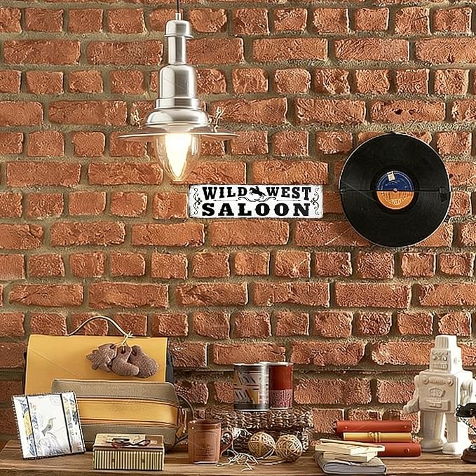 Saloon Sign Western Decor Retro Metal Sign Home Man Cave Garage Bar 4×16 Inches For Home Kitchen Cafe Club - Image 4