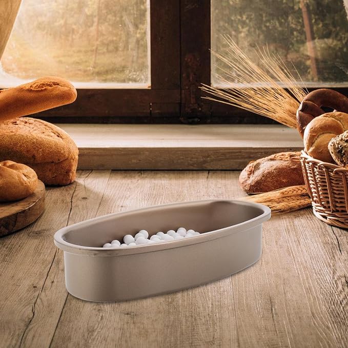 POPETPOP Ceramic Pie Weights for Baking with Even Heat Distribution and Moisture Absorption, 500g Natural Stoneware for Oven Use, for Homemade Bread and Baguettes in Home Baking - Image 8