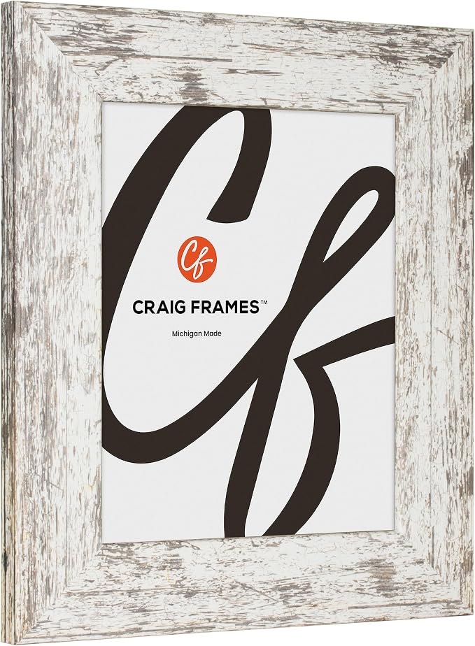 Craig Frames 21x33 White Poster Frame for Posters, Gallery Wall, and Photos | Lightweight shatter resistant acrylic facing with a rigid backing board, made in the USA - Image 2