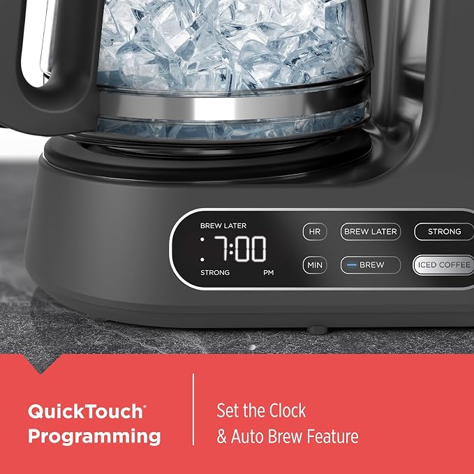 BLACK+DECKER 5-Cup Programmable Coffee Maker | Compact 5-cup coffee maker with Vortex brewing, Sneak-A-Cup and programmable auto brew. - Image 6
