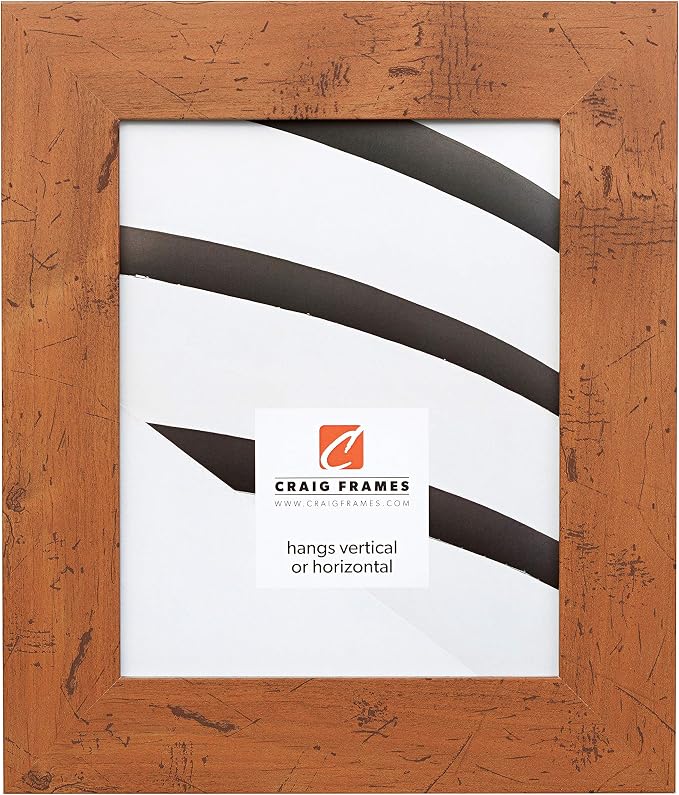 Craig Frames 12x34 Light Walnut Brown Poster Frame for Posters and Photos | Lightweight shatter resistant acrylic facing with a rigid backing board, made in the USA - Image 2