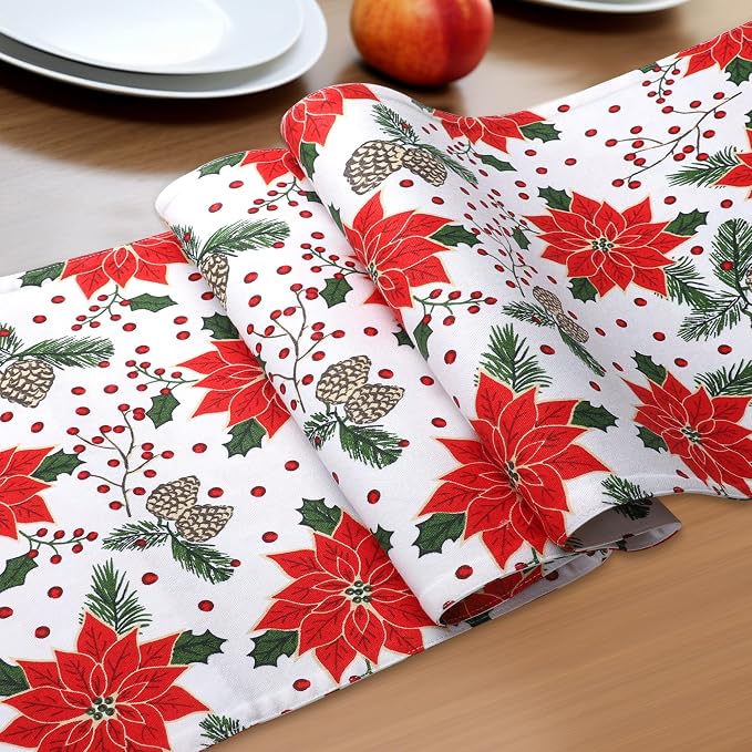 Urban Villa Table Runner Cotton Heavier Quality 14x72 Pine Cone - Image 6
