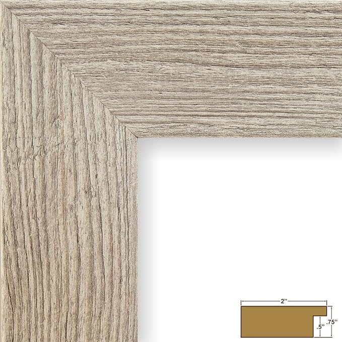 Craig Frames 10x13 Vintage White Picture Frame for Posters and Gallery Wall | Displays photos and prints behind clear glass, ready to hang, made in the USA - Image 2