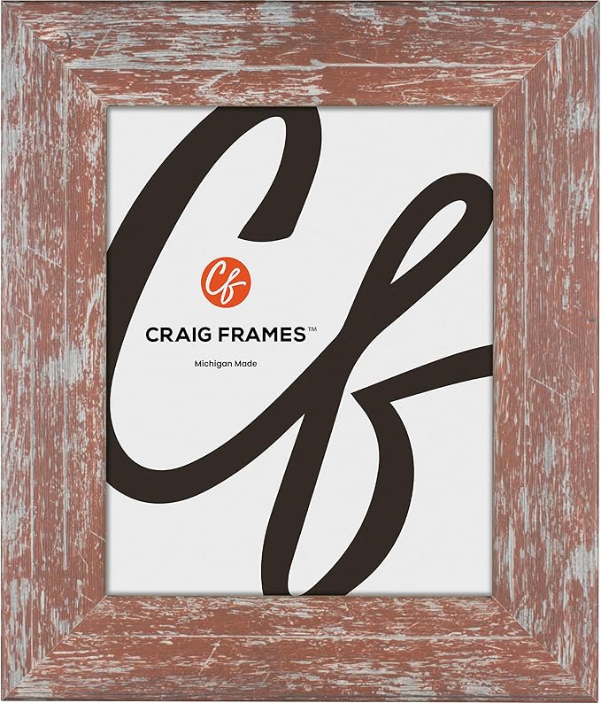 Craig Frames 19x75 Red Poster Frame for Posters, Gallery Wall, and Photos | Lightweight shatter resistant acrylic facing with a rigid backing board, made in the USA by CraigFrames