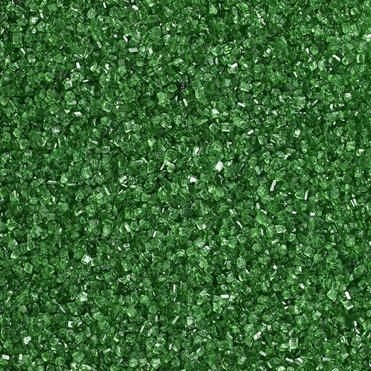 DecoPac Sanding Sugar | Green Edible Sugar Sprinkles | 33oz | Edible Sanding Sugar in Handheld Container | Made In USA | Sugar Sprinkle Mix For Cakes, Cupcakes, Cookies, Extra Large Pack | 33 Ounce - Green by Decopac