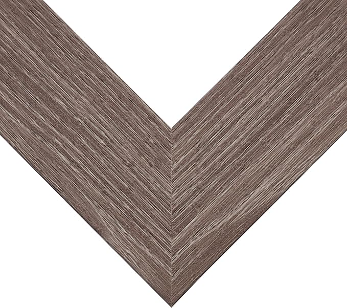 Craig Frames 19x25 Barnwood Grey Picture Frame for Posters and Gallery Wall | Lightweight shatter resistant acrylic facing with a rigid backing board, made in the USA - Image 4