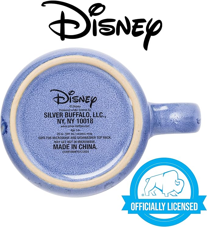 Silver Buffalo Disney Alice in Wonderland Ombre, Ceramic Camper Mug, 20oz | Cheshire Cat, Reactive Glaze, White Rabbit, Dormouse, Dinah, Mad Hare, Mad Hatter, 0.59 Liters - Image 4